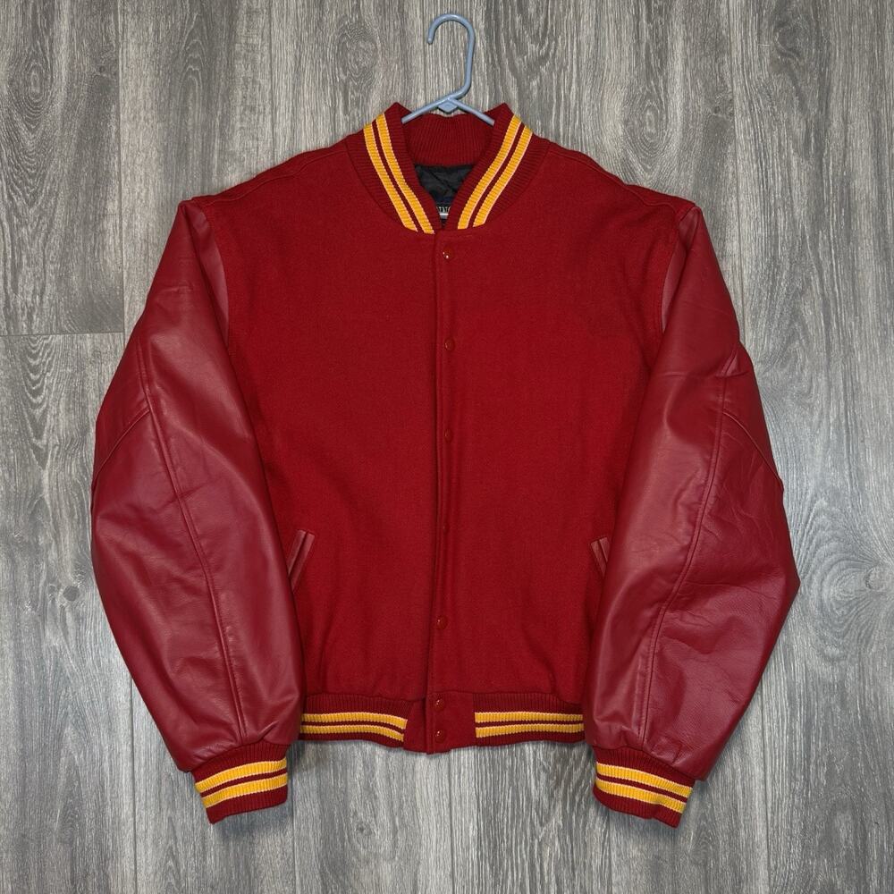 Penn Hills Football Aaron Donald High School Wool Varsity Jacket Size 2XL - Picture 2 of 10